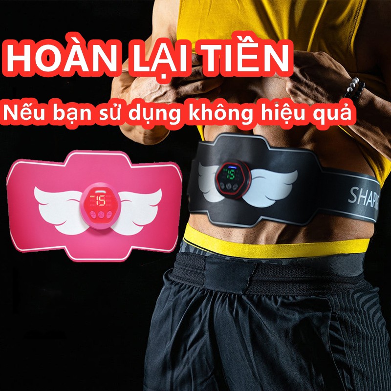 Đai mát xa EMS tập cơ bụng thông minh hỗ trợ giảm cân đánh tan mỡ bụng/ bắp tay/ chân săn chắc