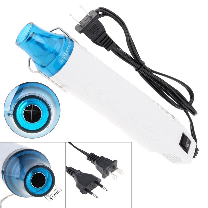 Máy khò nhiệt mini 300w 220v khử bọt làm resin và thủ công handmade