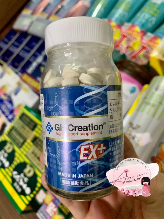 VIÊN TĂNG CHIỀU CAO GH CREATION EX PLUS (MẪU MỚI)HÀNG NHẬT NỘI ĐỊA