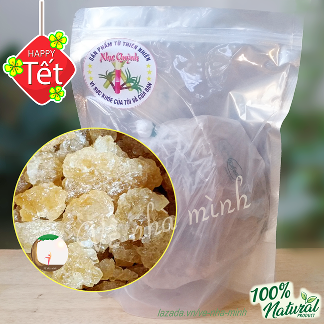 ĐƯỜNG PHÈN NGUYÊN CHẤT HỮU CƠ TỰ NHIÊN vị ngọt truyền thống ( thay đường tinh luyện an toàn cho sức khỏe )