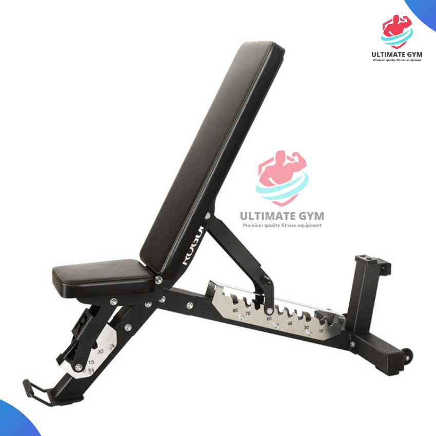 Ghế tập đa năng tập gym, ghế bench chịu tải nặng điều chỉnh đa hướng từ 0 đến 90 độ ULTIMATE GYM