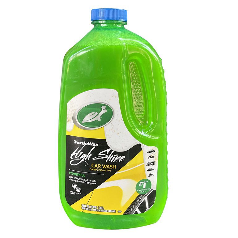 Nước rửa xe turtle wax high shine car wash 1.89l
