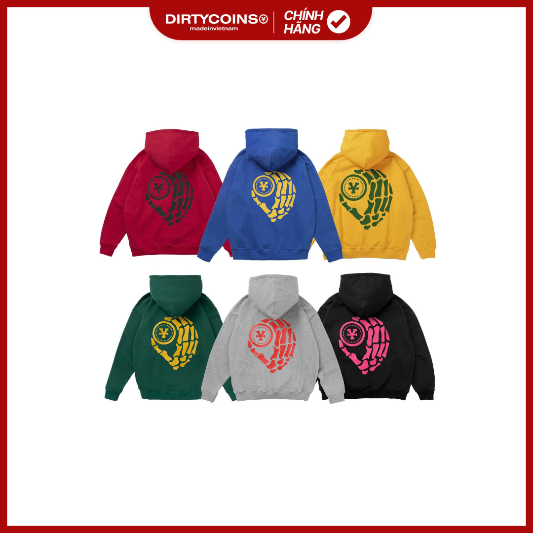 Áo Khoác DirtyCoins Logo Relaxed Hoodie