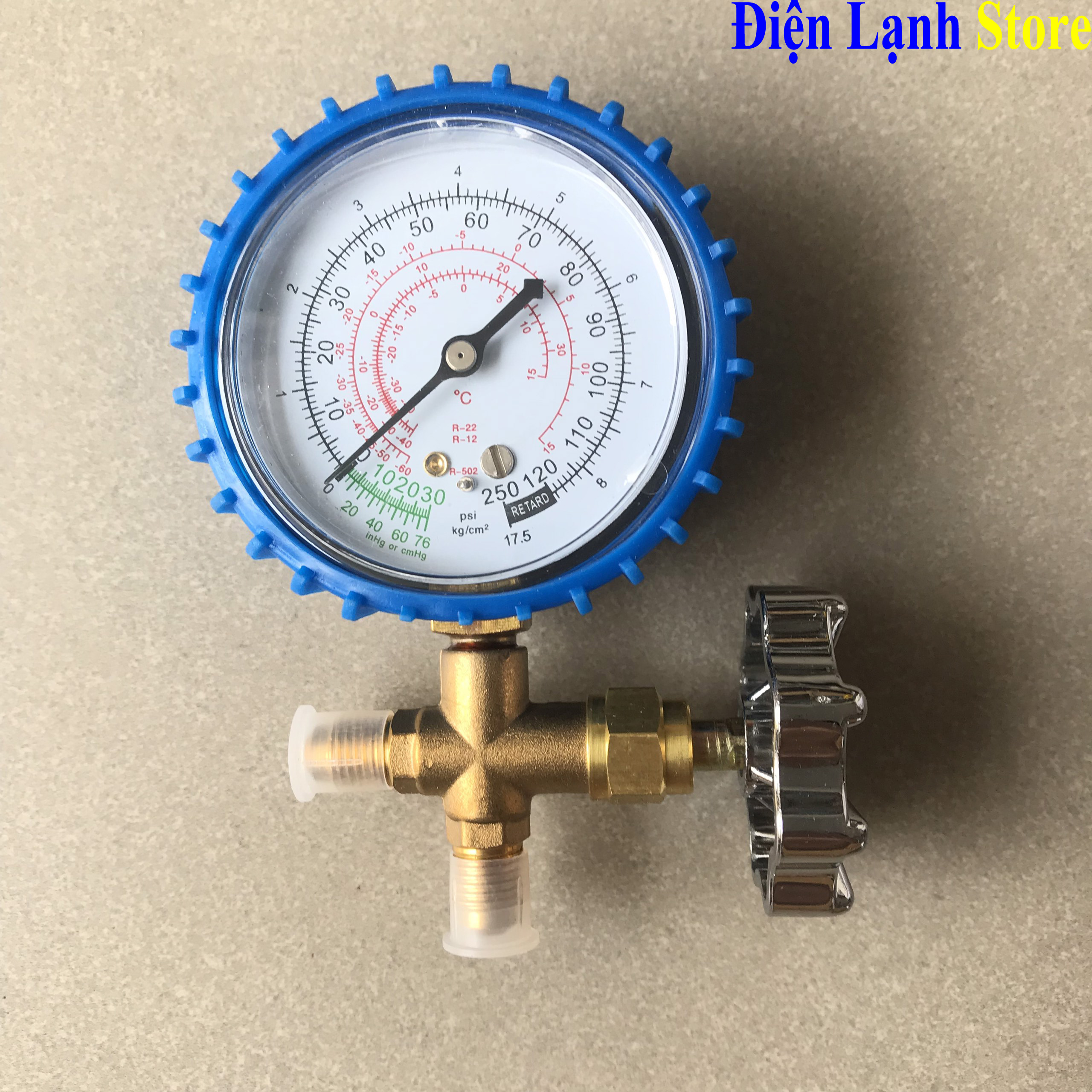 Đồng Hồ Nạp Gas Hạ Áp Hệ Thống Làm lạnh, Tủ Lạnh, Điều Hòa