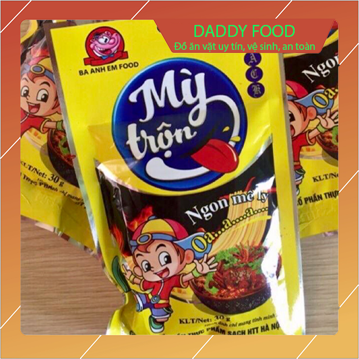 Snack mỳ trộn x10 gói ngon mê ly, không thể cưỡng nổi, hàng mới date mới yên tâm sử dụng