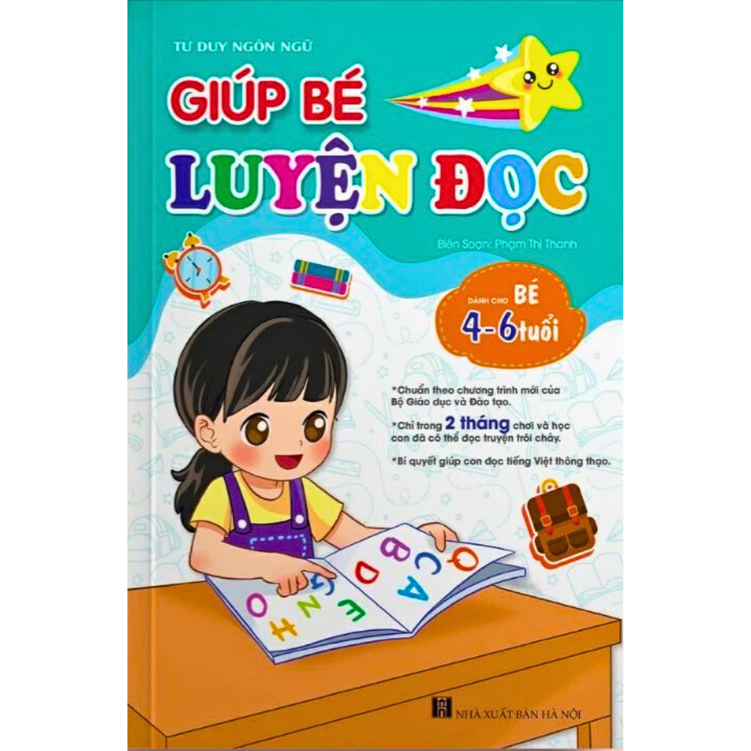 Sách - Giúp bé luyện đọc - Tư duy ngôn ngữ