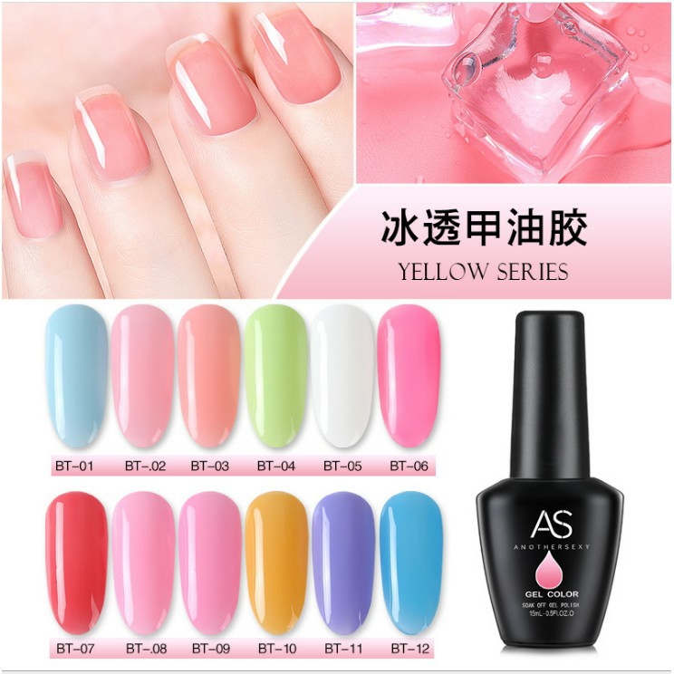 Sơn gel thạch as mã màu bt 15ml