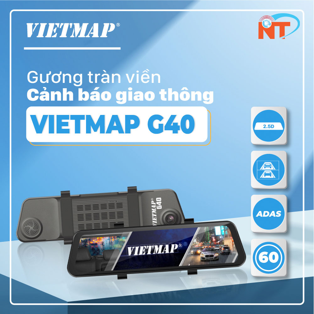 Camera Vietmap G40 - Cảnh báo tốc độ giới hạn bằng giọng nói