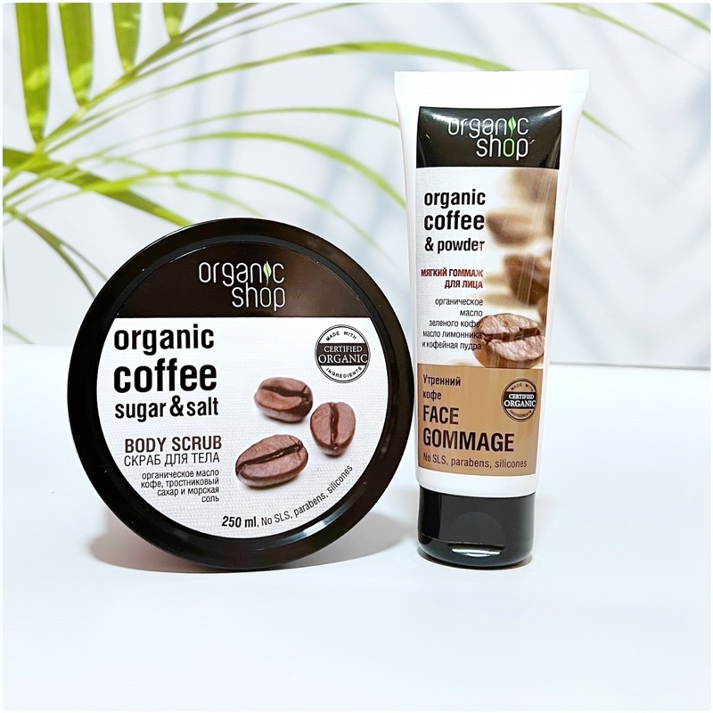 Tẩy Tế Bào Chết Body Organic Coffee & Sugar Body Scrub
