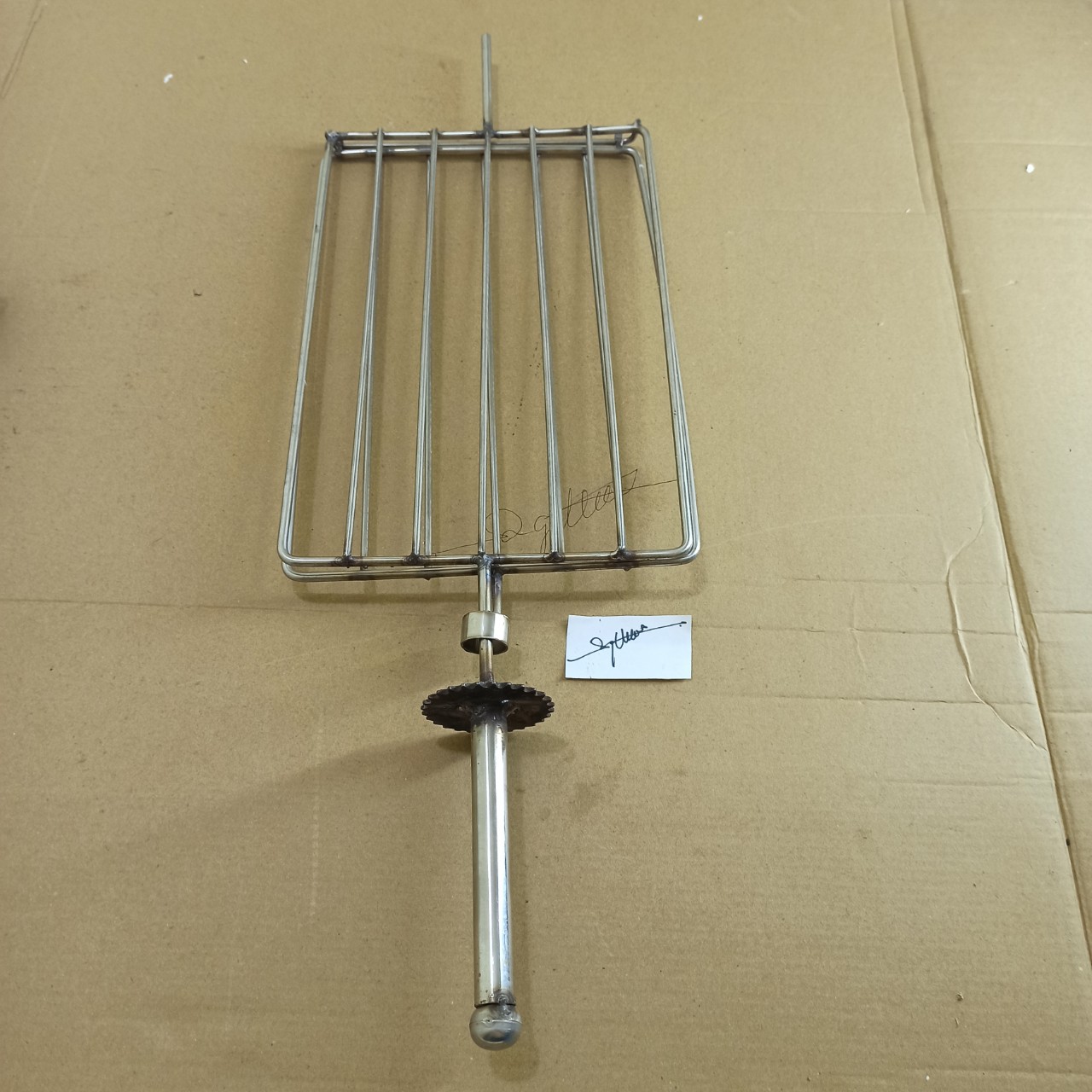 Vỉ nướng gà, cá, vịt cho máy nướng tự động mini