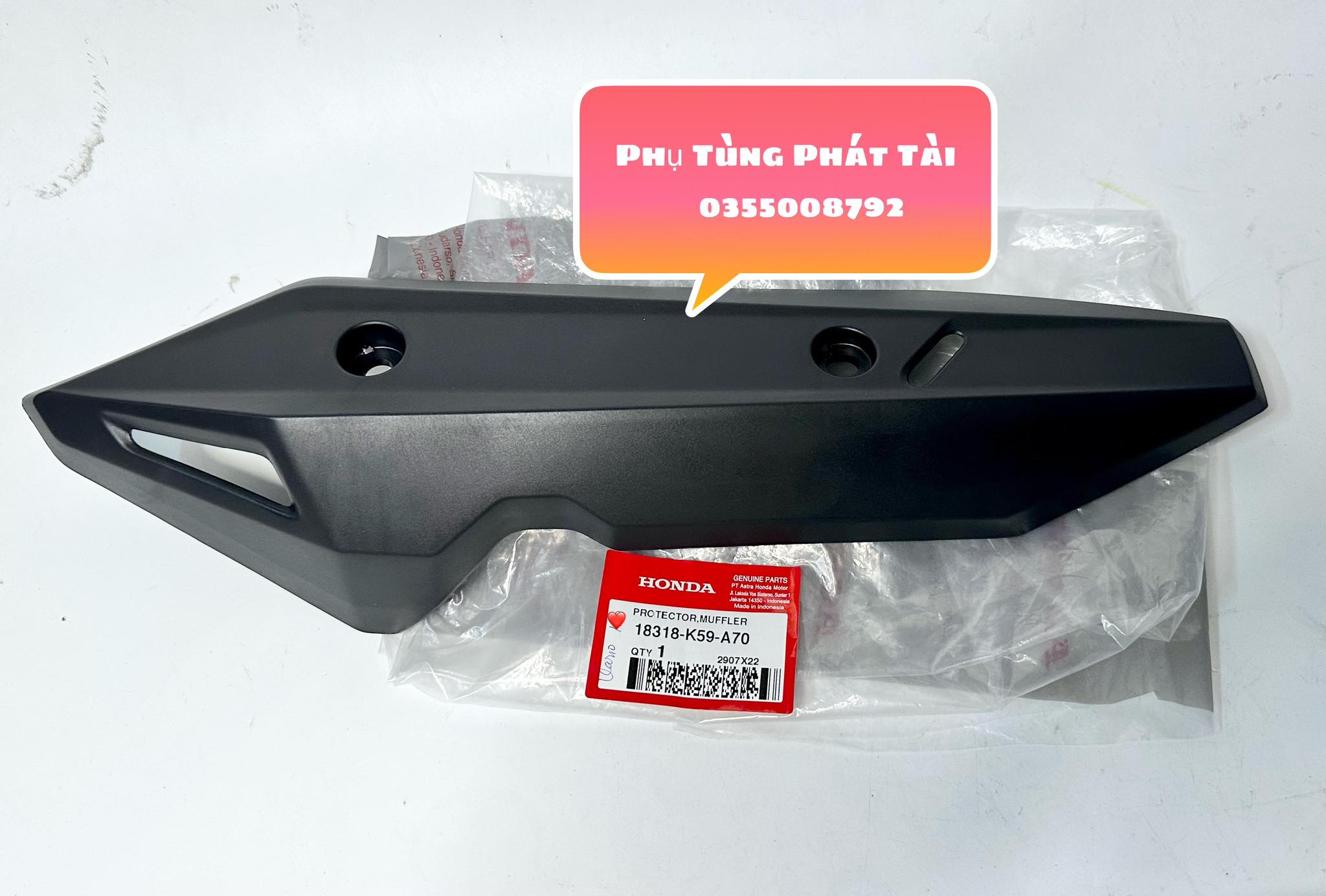Vĩ pô - ốp pô vario 150 chính hãng honda