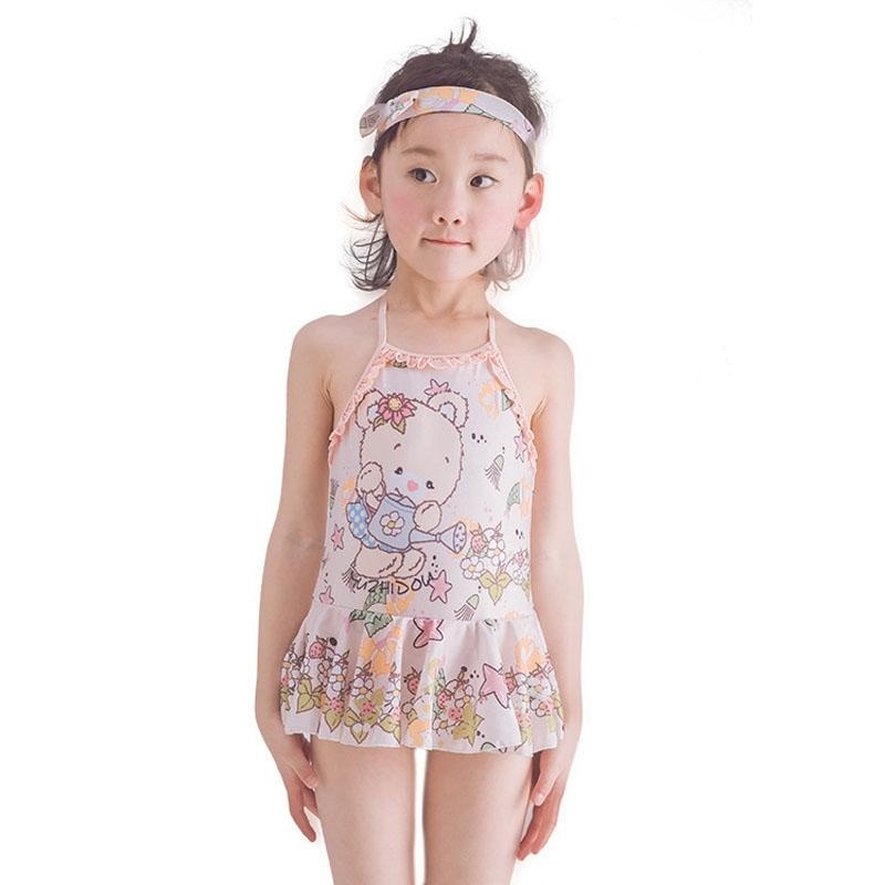Nơi bán 1-10Y Child Little Girls One Piece Swim Dress Swimwear Summer Kids Baby Girl Swimsuit Bathing Suit Beach Wear - intl