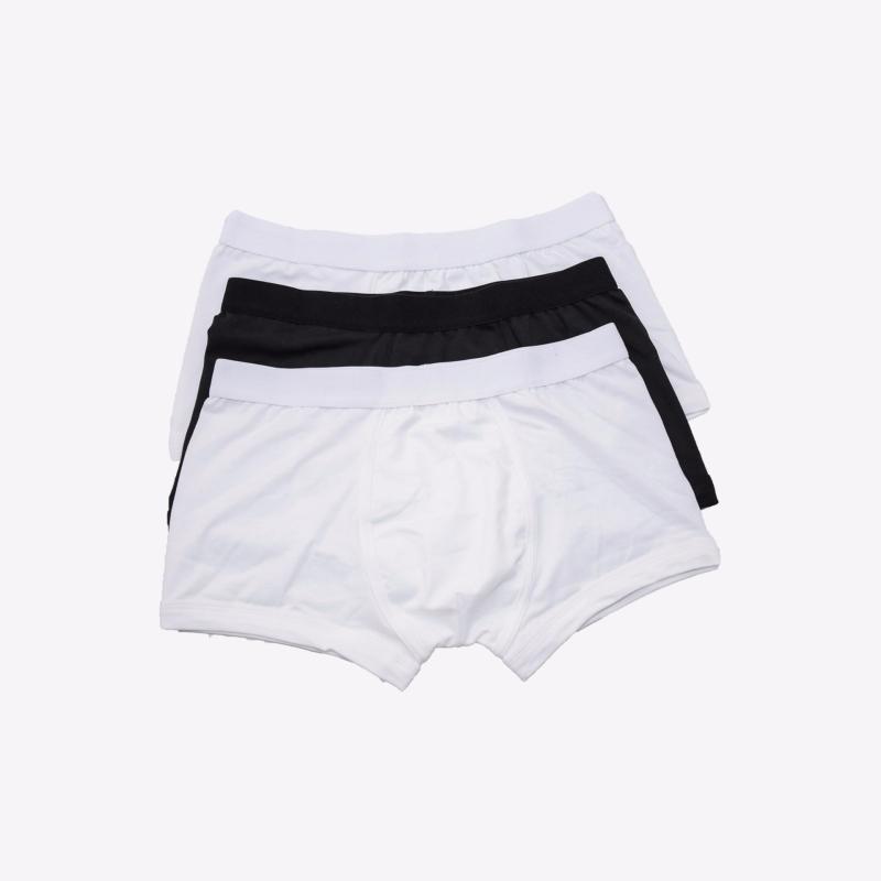 Nơi bán 3 chiếc quần lót đùi (boxers) hàng Việt Nam màu trắng-đen-trắng cho nam giới