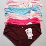 5 QUẦN CHIP ĐỒ LÓT NỮ COTTON THÁI LAN TENCEL6368 quả táo (giao màu ngẫu nhiên)