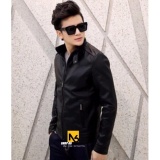 [HCM]Áo Khoác Da Nam Legend Đen Trơn Cao Cấp - QD6