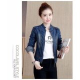 [HCM]Áo Khoác Jean Cổ Trụ Dây Kéo Cao Cấp - Lv1335 - K80