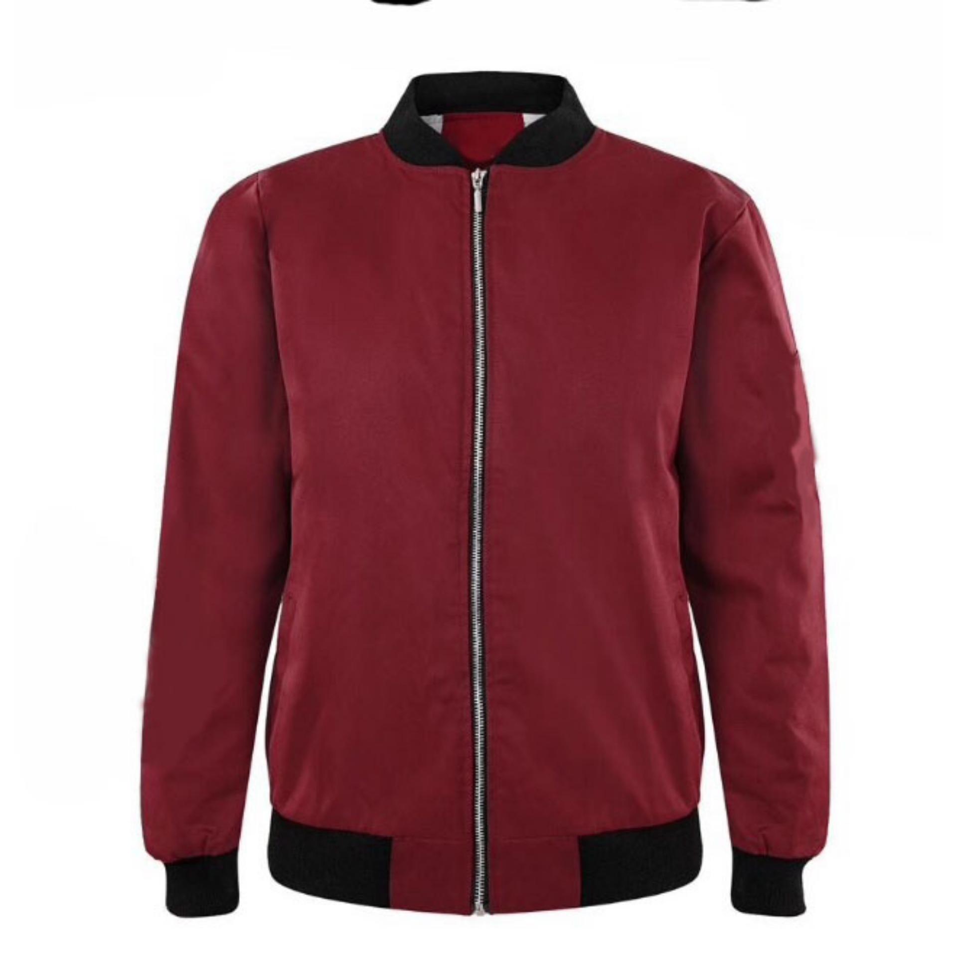 Áo khoác kaki bomber asala trơn
