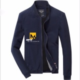Áo Khoác Kaki Nam Bomber Jacky Xanh Đen Cao Cấp - PK24