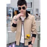 Áo khoác kaki nam lightcolor trơn kem cao cấp - qk11