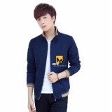 [HCM]Áo Khoác Kaki Nam Trơn Xanh Navy Cao Cấp - KK18