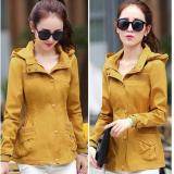 [HCM]Áo Khoác Kaki Nữ Hàn Quốc Nhún Eo