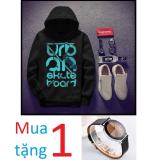 [HCM]Áo Khoác nam hoodie URBAN THIEN PHUOC   (đen) + Tặng đồng hồ thời trang