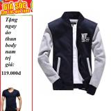 Áo khoác nam thể thao NF + Tặng áo thun body nam