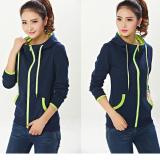 Ao khoac nu mau xanh