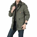 Áo khoác pilot túi hộp có khả năng chịu nước rêu AFS JEEP