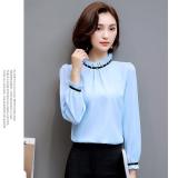 Áo kiểu cố nhún bèo đính ngọc trai beyeu1688 - by6254-1