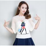 {Mua 1 tặng 1}Áo Len Cánh Dơi Thêu Xinh Xắn ALN010D TẶNG ÁO LÁ Shopping Girl