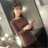 Áo Len Nữ Kiểu Hàn Chất Đẹp Mẫu Mới YAME Siêu Hot JK30-58 Brow