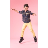 Áo sơ mi kiểu bé trai Ugether UN19 (Đen)