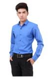 Áo sơ mi nam xanh dương Thời trang giá gốc