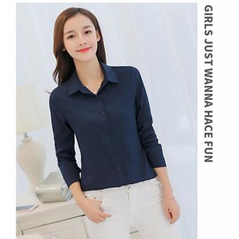 Áo Sơ Mi Nữ Cao Cấp Sodoha TH365 - Màu Xanh Đen May 2018 - 3 Áo Sơ Mi Nữ Cao Cấp Sodoha TH365 - Màu Xanh Đen - 3