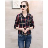 Áo sơ mi sọc 3 màu phối tui hara - a419