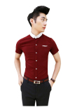 Áo sơ mi tay ngắn nam Thời trang giá gốc