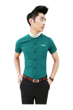 Áo sơ mi tay ngắn nam Thời trang giá gốc
