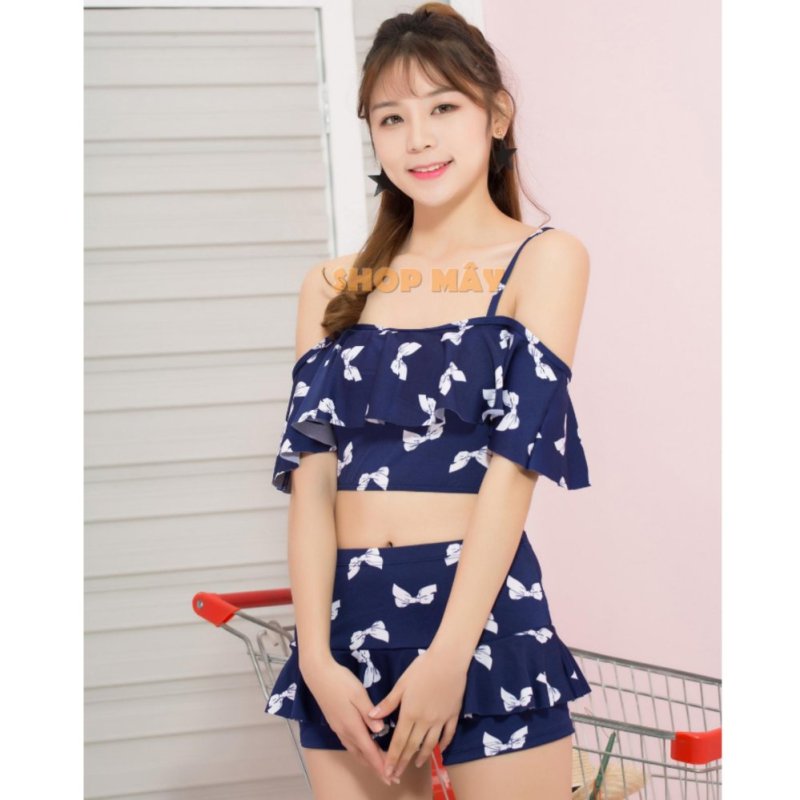 Nơi bán Áo Tắm Xinh Tự Tin Shop Mây AT004 (Xanh)