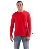 Áo thun body cổ tròn tay dài Navi Đỏ đô