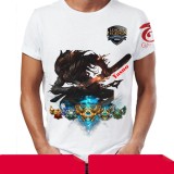 Áo thun Liên Minh Huyền Thoại 3D Tướng Yasuo Qúy Kiếm (Trắng)