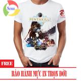 Áo thun Liên Quân Mobile 3D Murad Skin Thợ Săn Tiền Thưởng (Trắng)