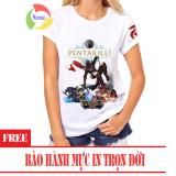 Áo thun Liên Quân Mobile 3D nữ Murad (Trắng)