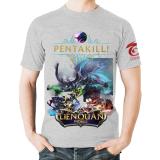 Áo thun Liên Quân Mobile 3D Tướng Kriknak Skin Bọ Cánh Cứng PentaKill (Xám)