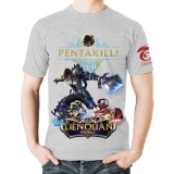 Áo thun Liên Quân Mobile 3D Tướng Triệu Vân PentaKill