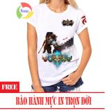 Áo thun Liên Quân Mobile nữ Murad Skin Thợ Săn Tiền Thưởng (Trắng)