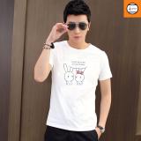 [HCM]Áo thun nam hàn quốc in hình thỏ cá tính AoKNAM166