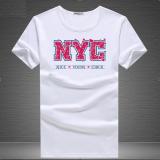 Áo thun nam in hình NYC đẹp mắt