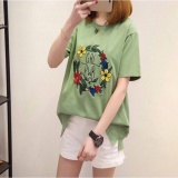 Áo thun nữ hoa văn hoa qnf098