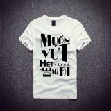 Áo thun slogan "muốn vứt"